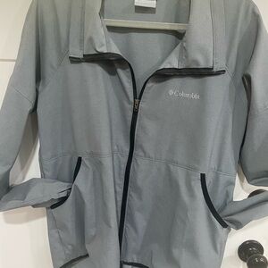 Columbia Charcoal Full-Zip Jacket
